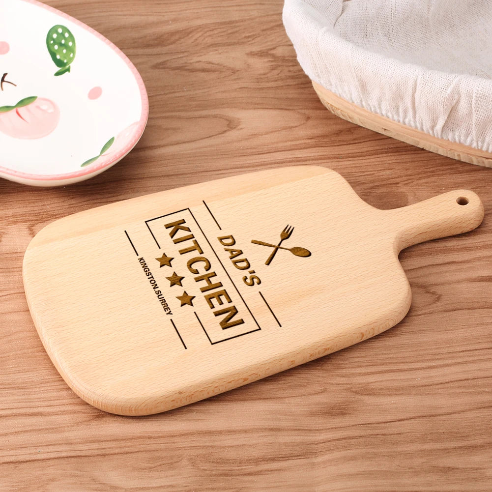 Tábua de Corte em Madeira Personalizada