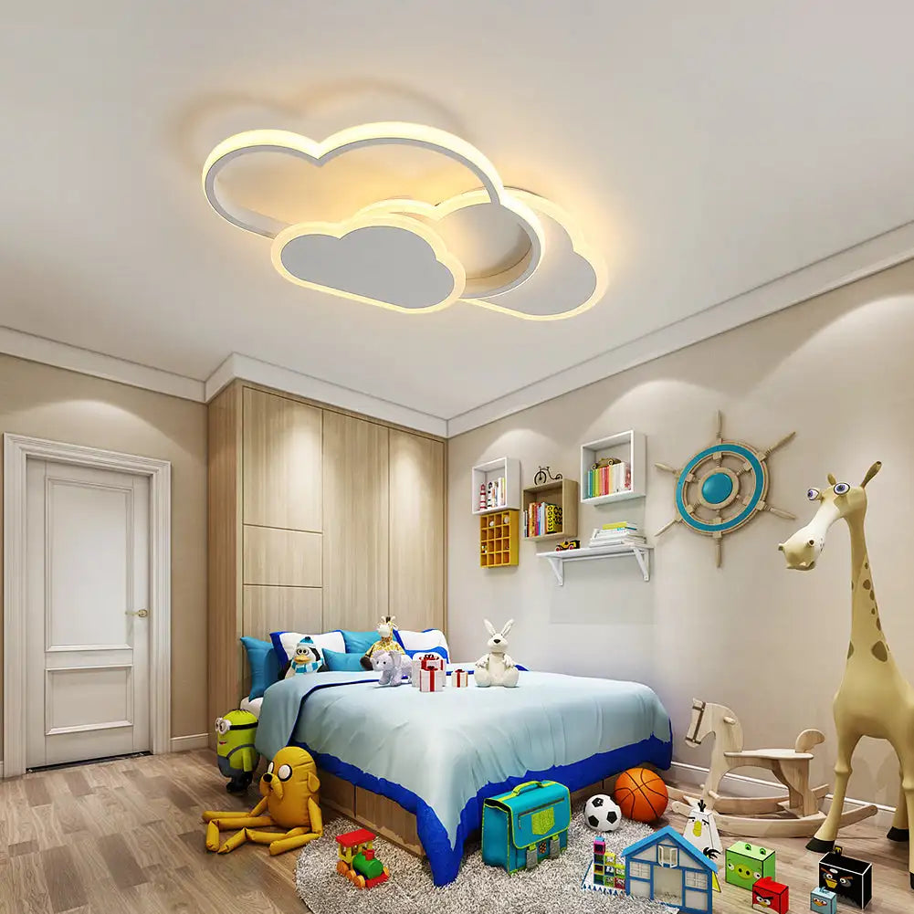 ILUMINAÇAO de Teto LED Infantil Nuvem