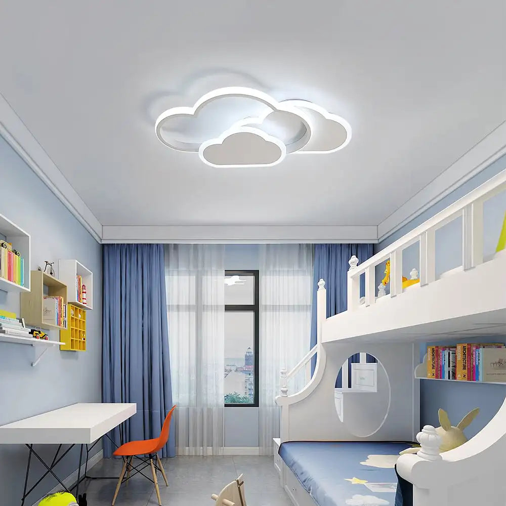 ILUMINAÇAO de Teto LED Infantil Nuvem