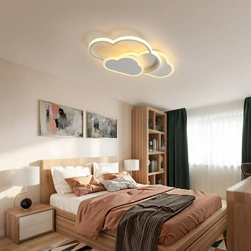 ILUMINAÇAO de Teto LED Infantil Nuvem